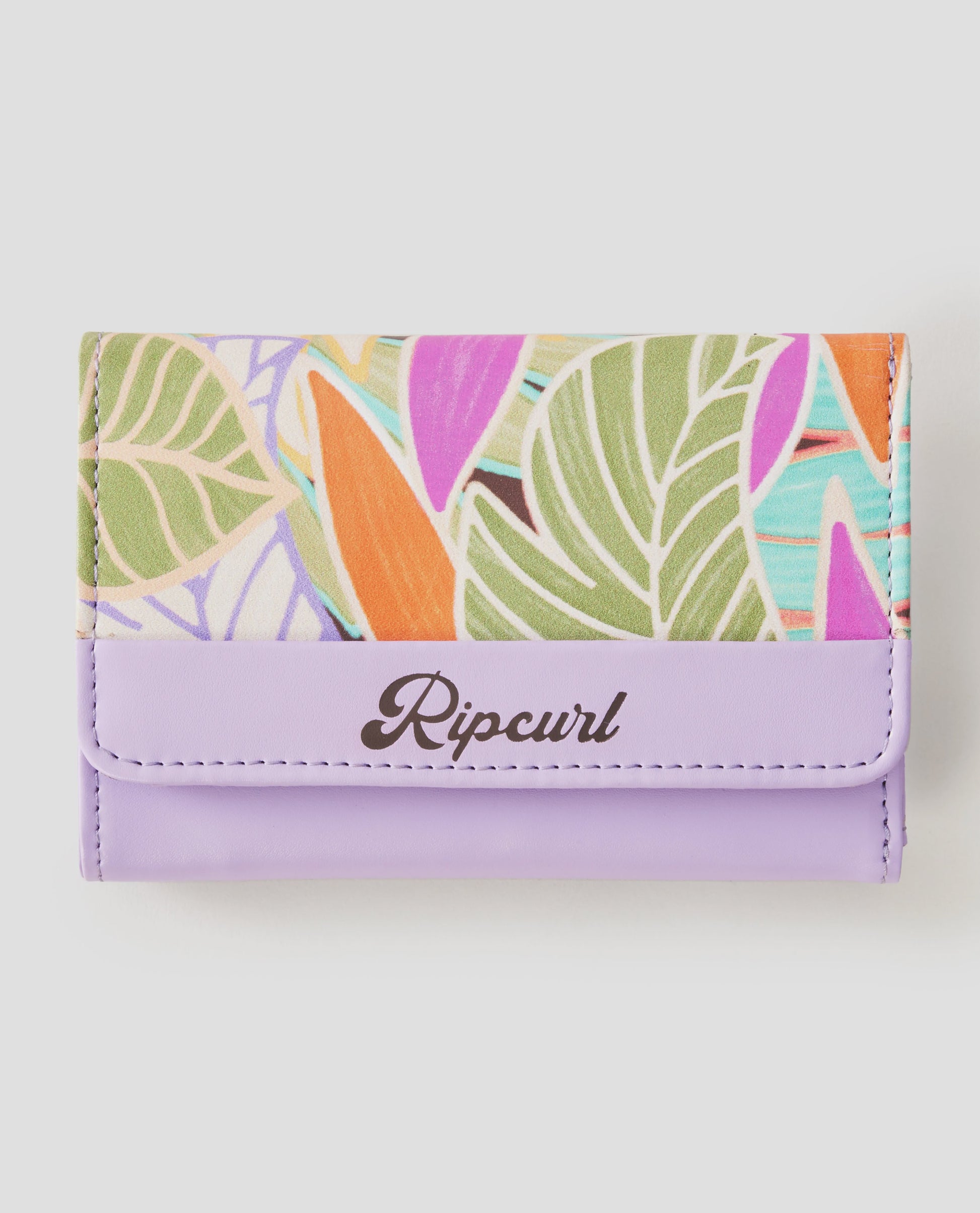 Mixed Floral Mid Wallet
