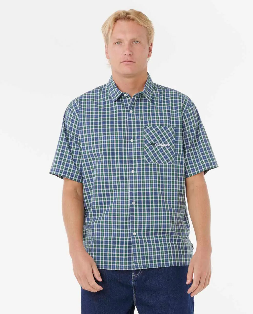 Archive Script Plaid S/S Shirt