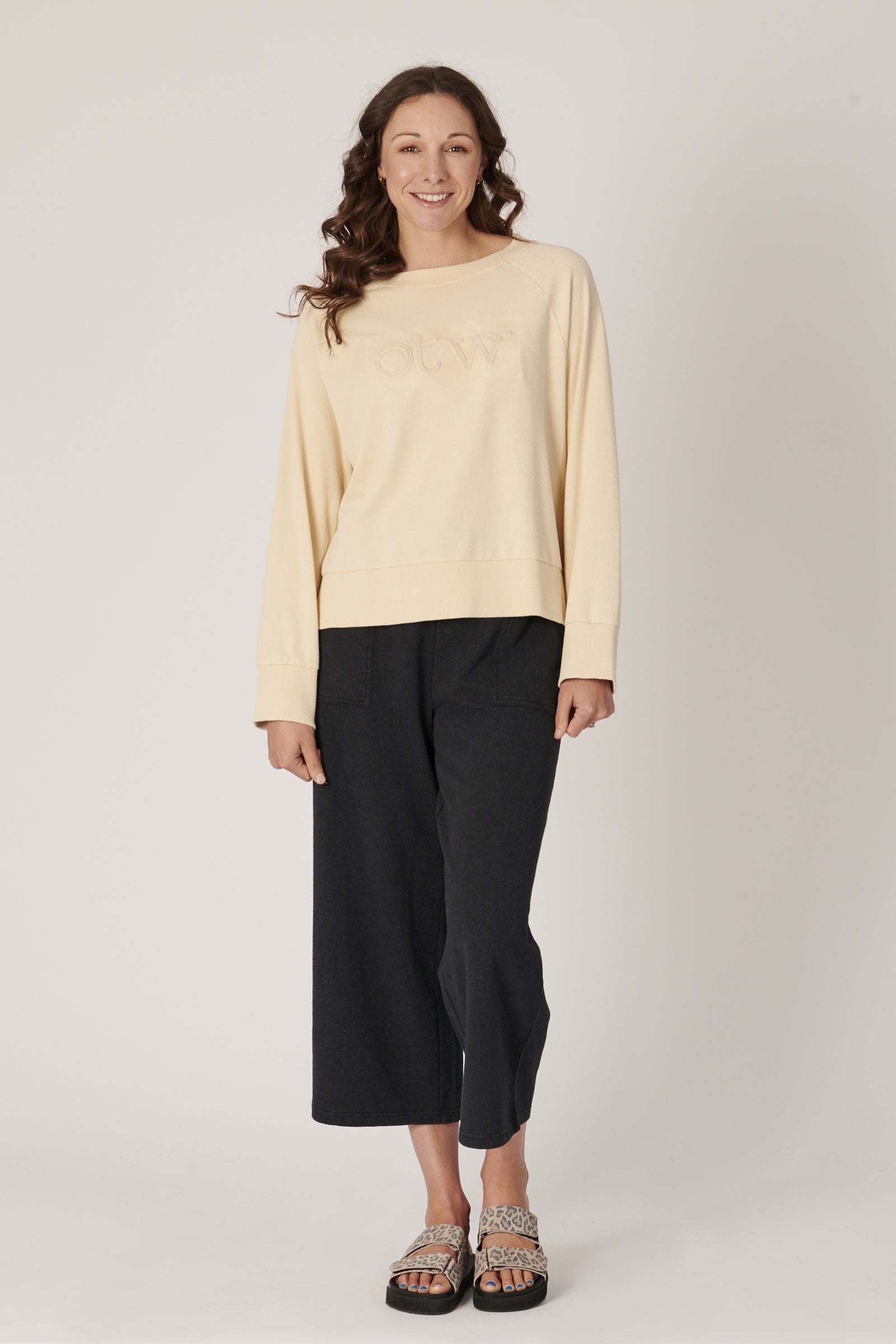 Step Hem Popover - Stone