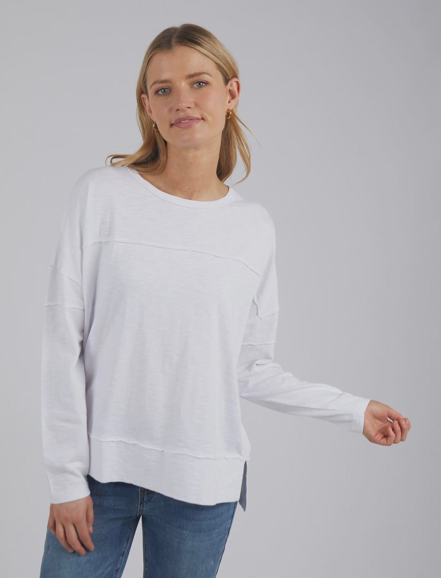 Jayne Throw On Top - White
