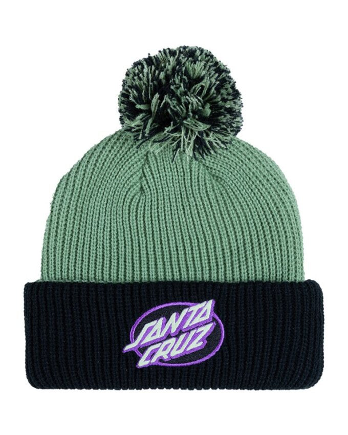 Oval Dot Patch Beanie - Boys