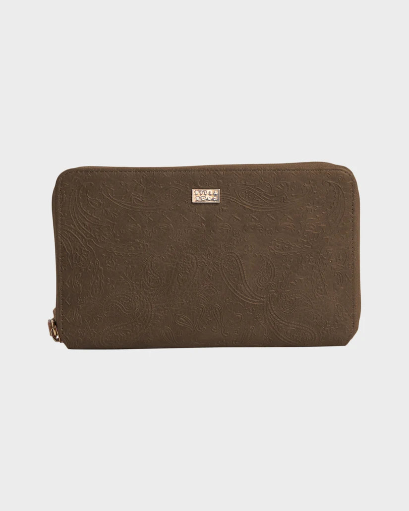 Golden Hour Travel Wallet - Moka