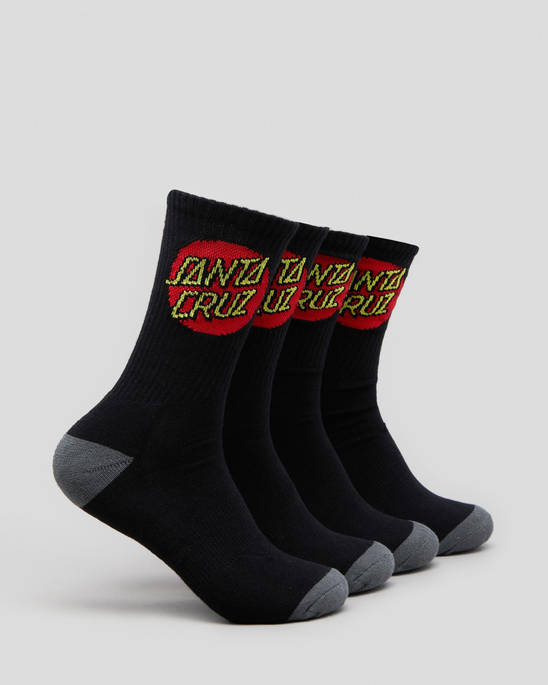 Classic Dot Crew Socks 4-PK - Boys