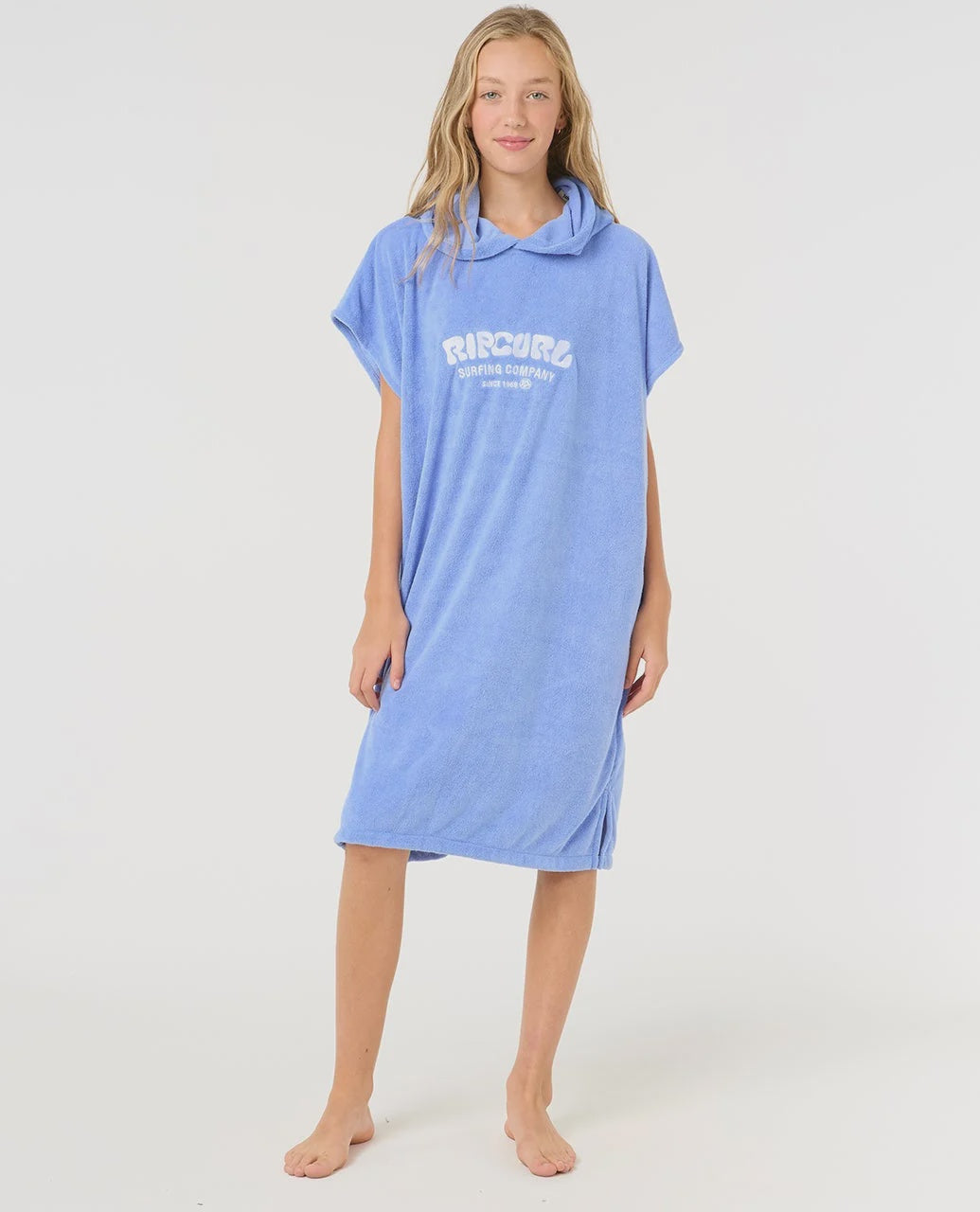 Classic Surf Hooded Towel - Blue/Teen