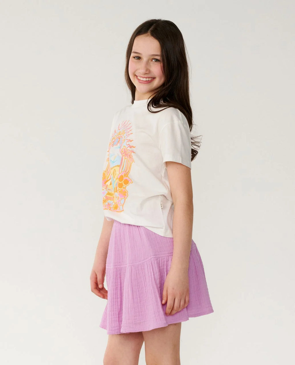 Costa Del Sol Woven Skort - Teen