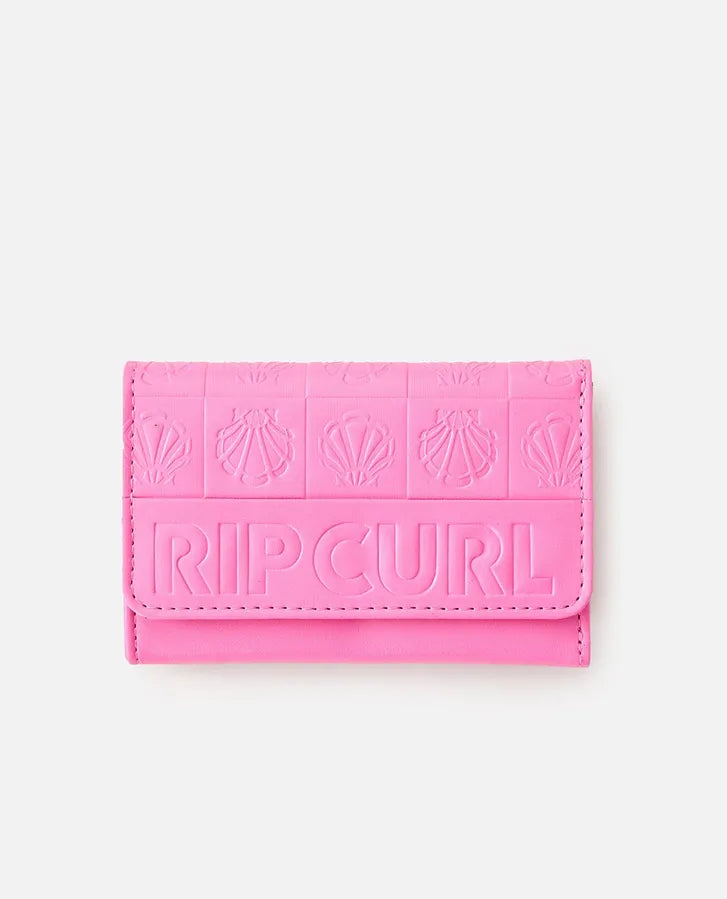 Classic Surf Mid Wallet - Bright Pink