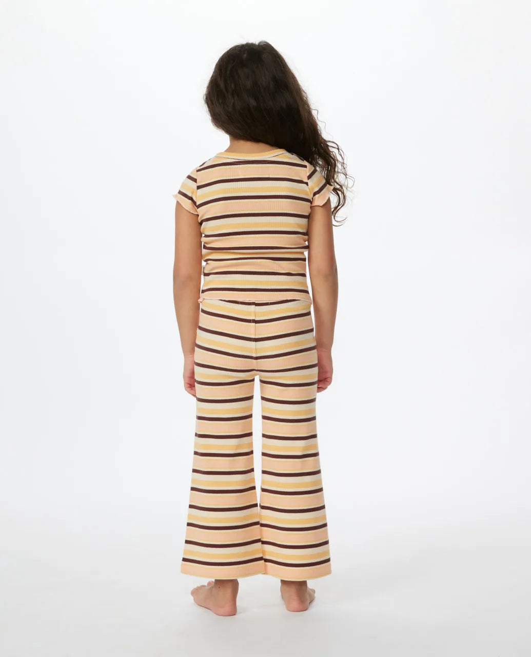 Crystal  Stripe Bell Pant - Girls