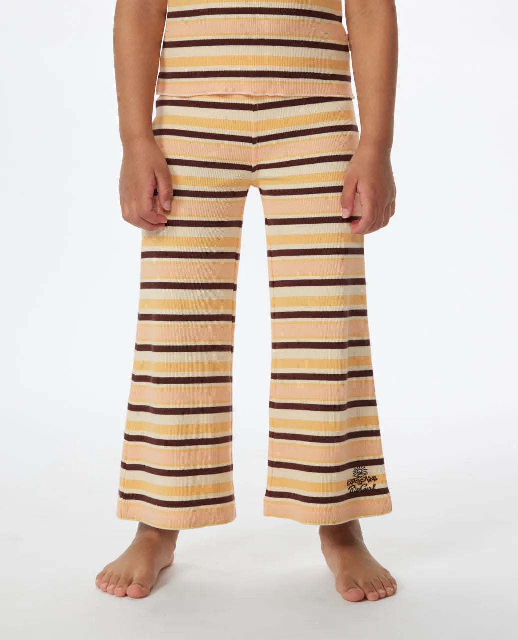 Crystal  Stripe Bell Pant - Girls