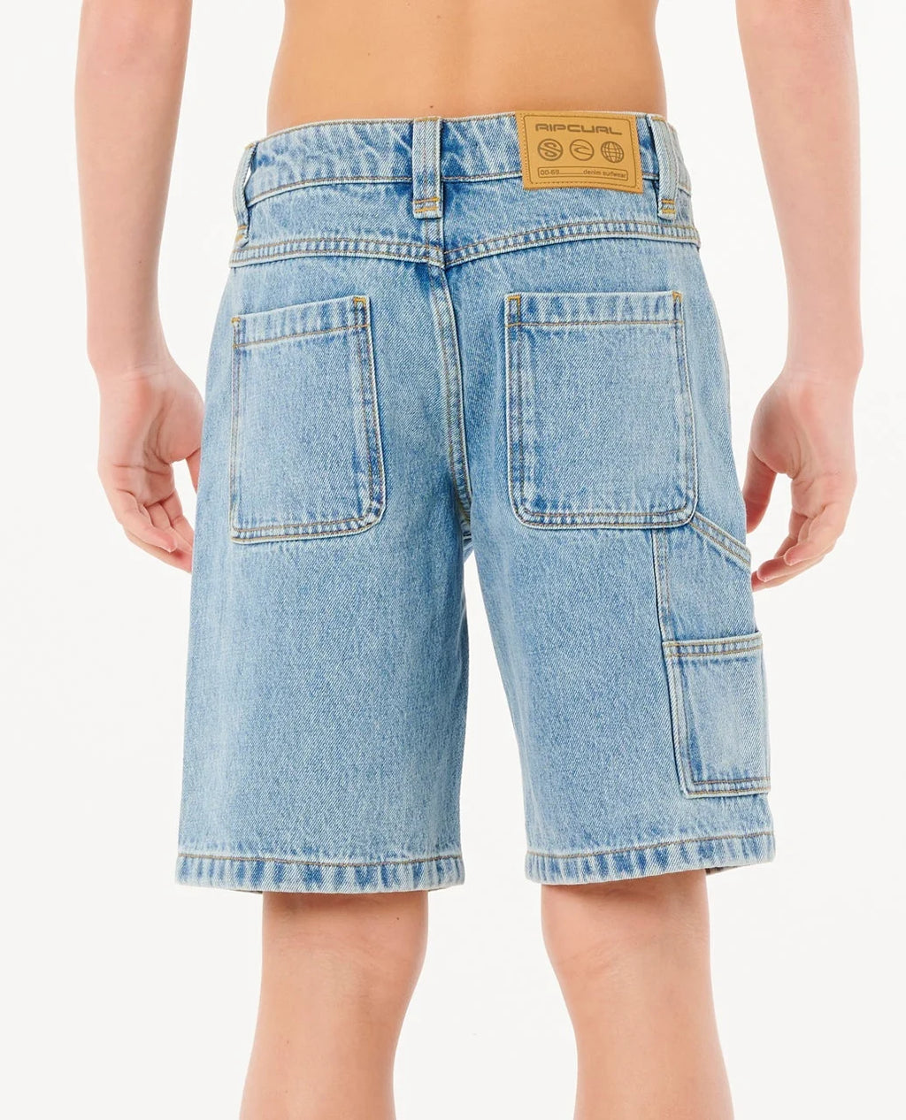 Hyped Up Denim Walkshort - Teen