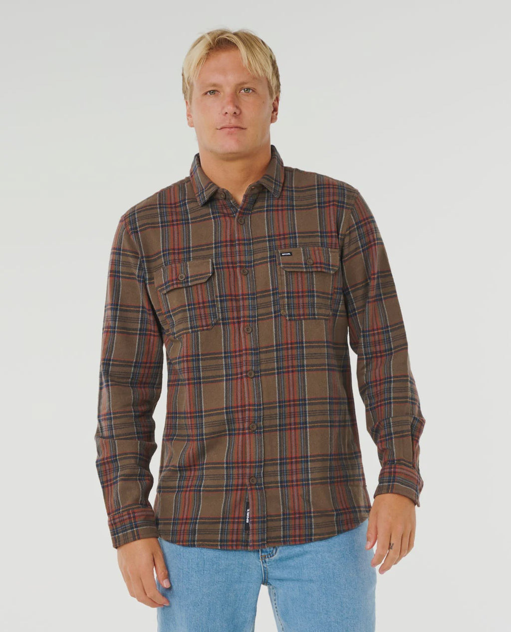 Griffin Flannel Shirt - Rock
