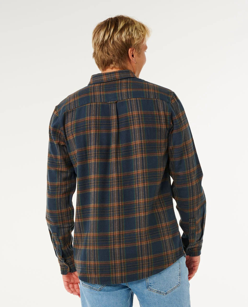 Griffin Flannel Shirt - Dark Olive
