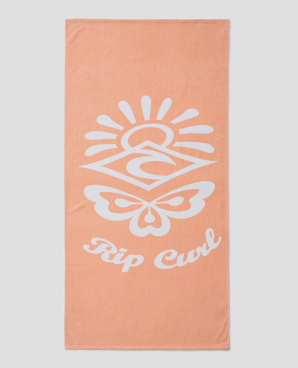 Graphic Standard Towel - Peach