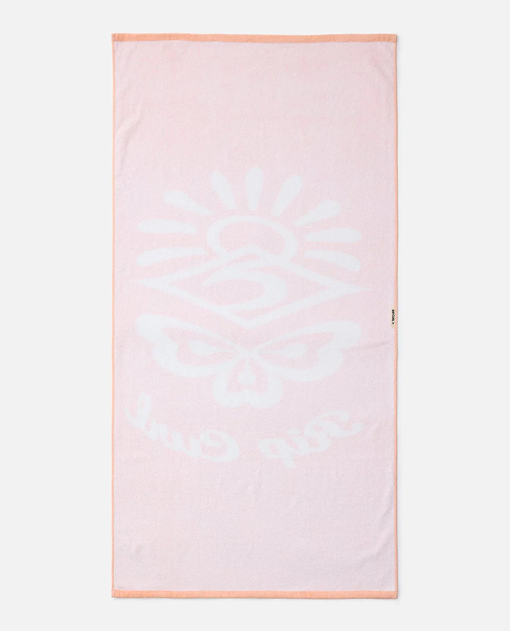 Graphic Standard Towel - Peach