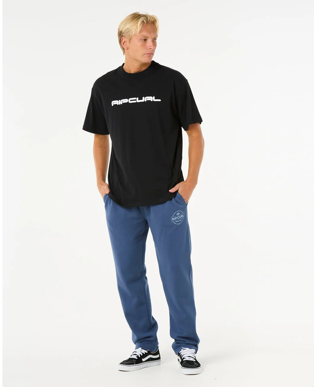 Stapler Trackpant - Washed Navy