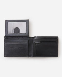 Marked  RFID All Day  Leather  Wallet - Black