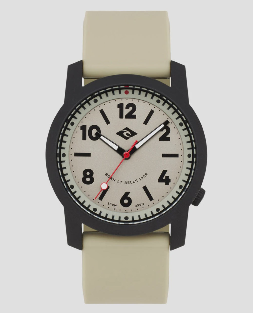Cambridge Silicone Watch - Khaki Sand