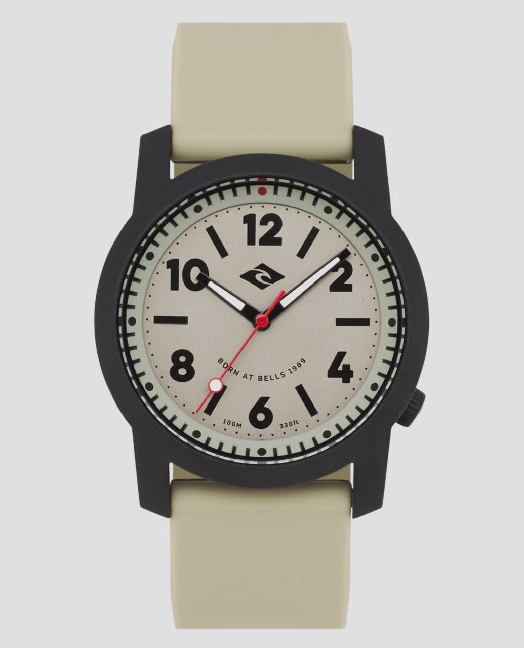 Cambridge Silicone Watch - Khaki Sand