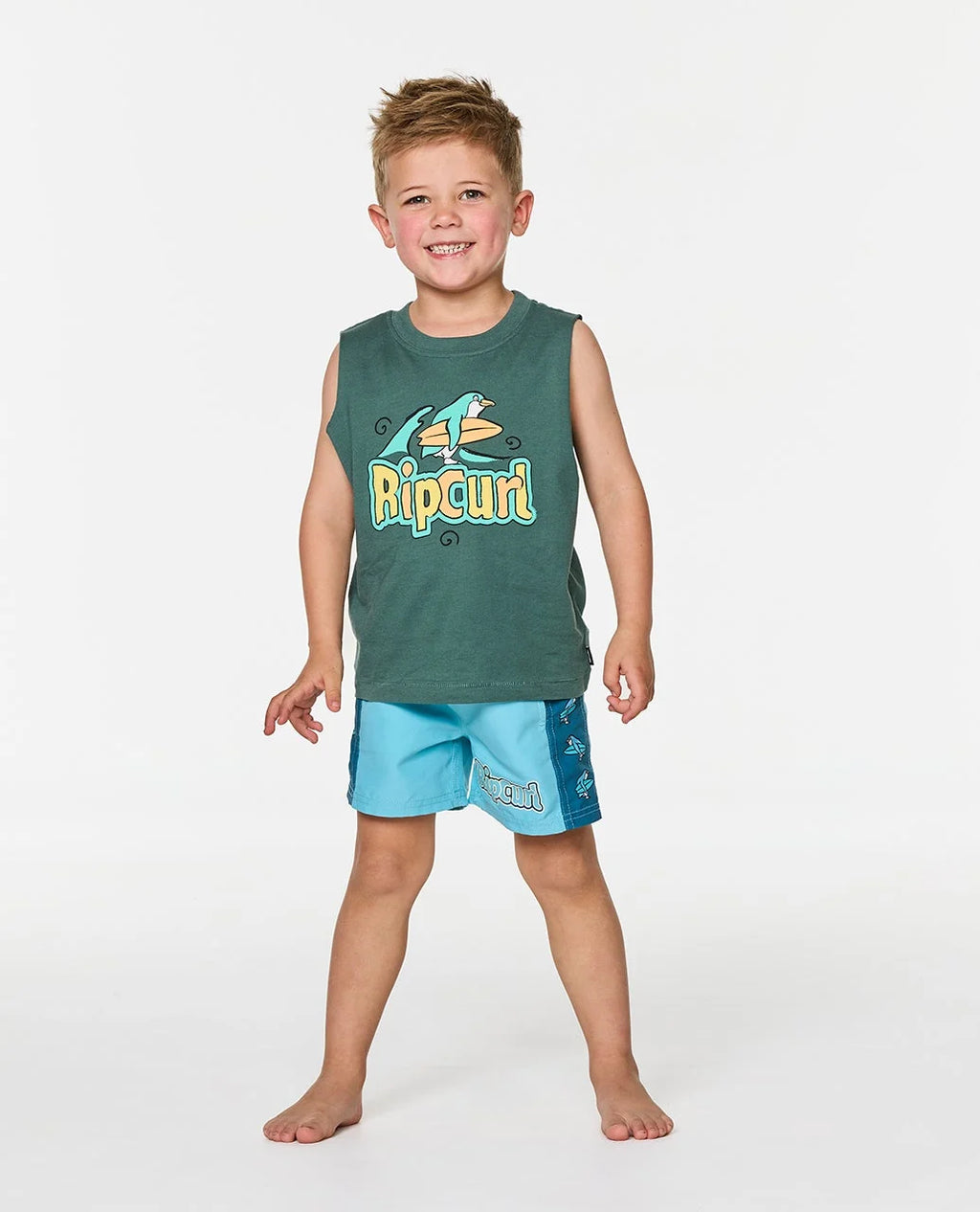 Paddle Out Art Tank - Boy