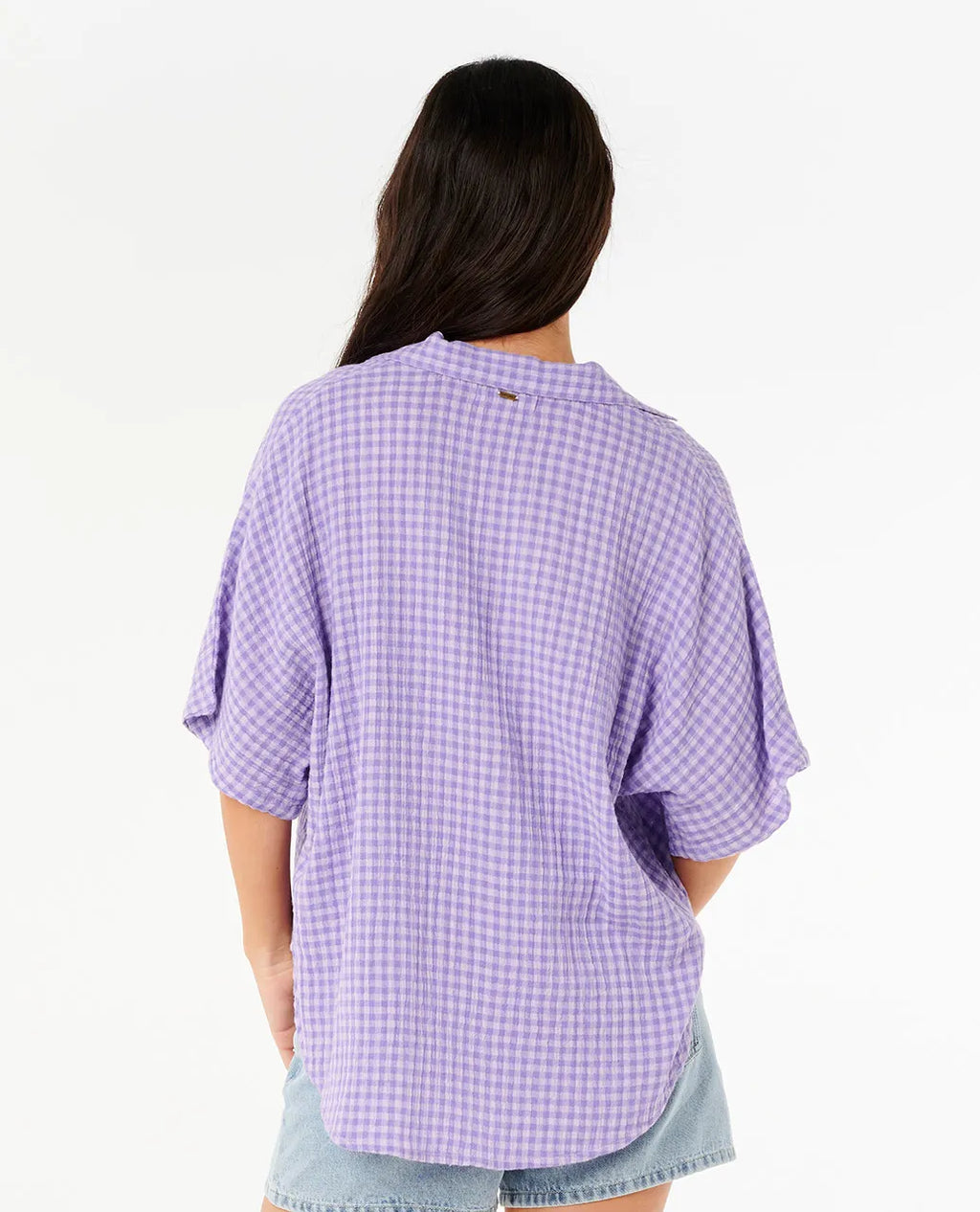 Premium Surf Check Shirt - Purple