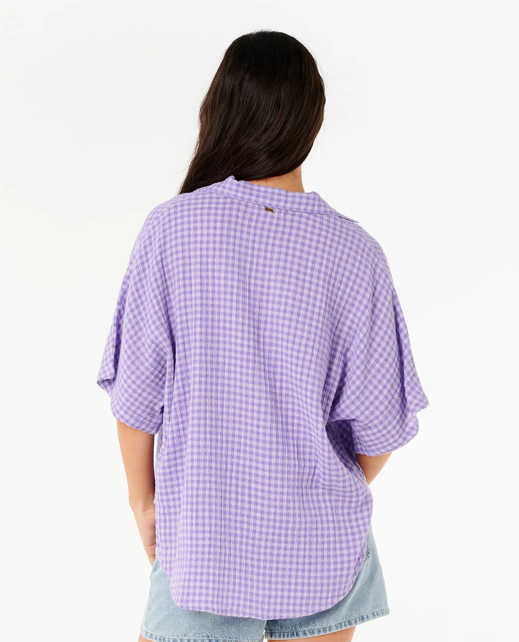 Premium Surf Check Shirt - Purple