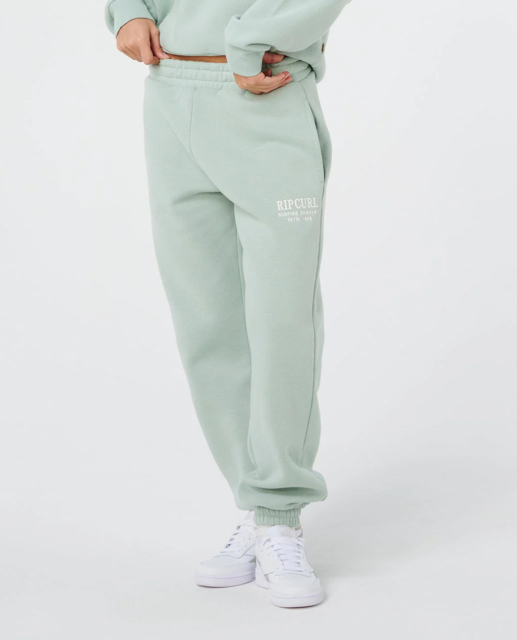 Surf Staple Trackpant - Aqua Grey