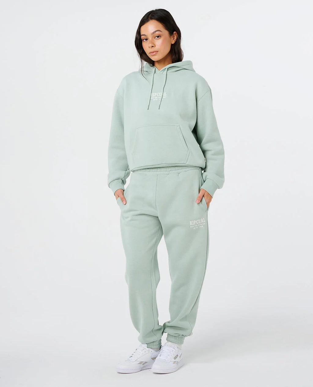 Surf Staple Trackpant - Aqua Grey