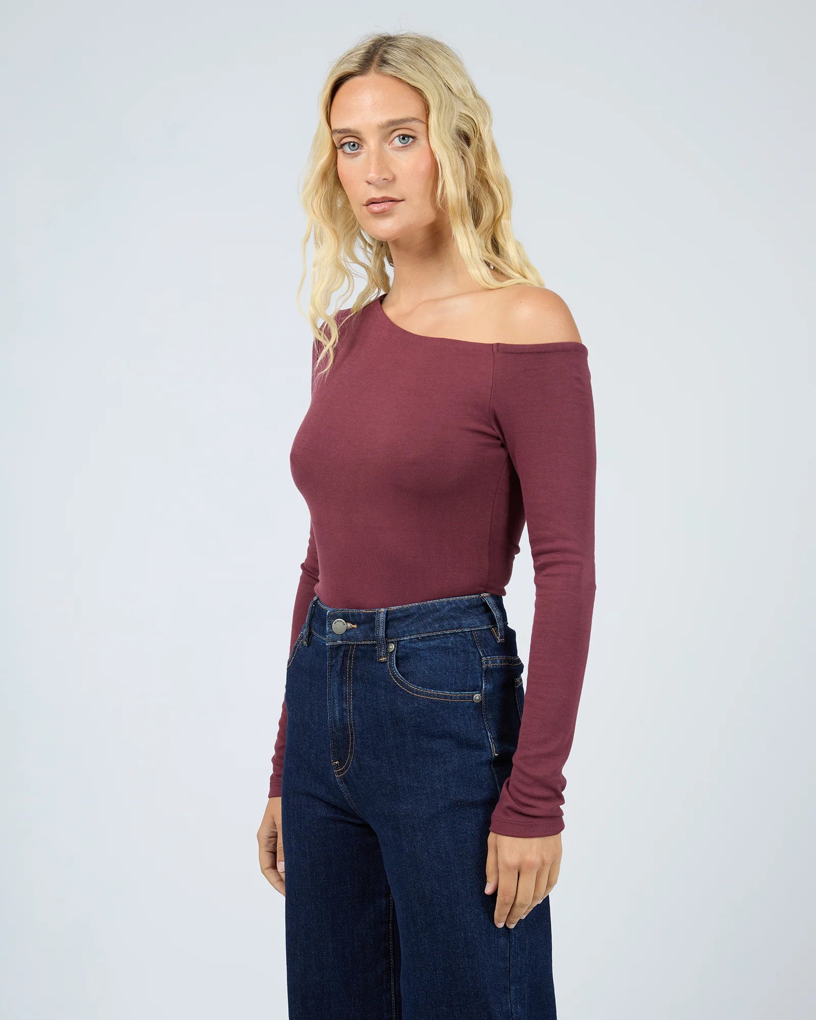 Kylie Off Shoulder L/S Top