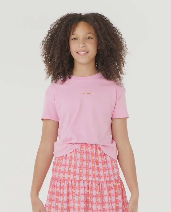 Sunset Skies Baby Tee - Girl
