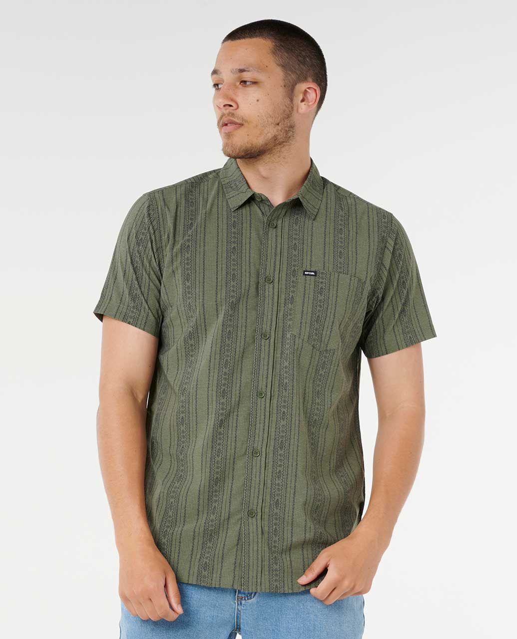 Fun Times Aerotech S/S Shirt - Deep Cactus