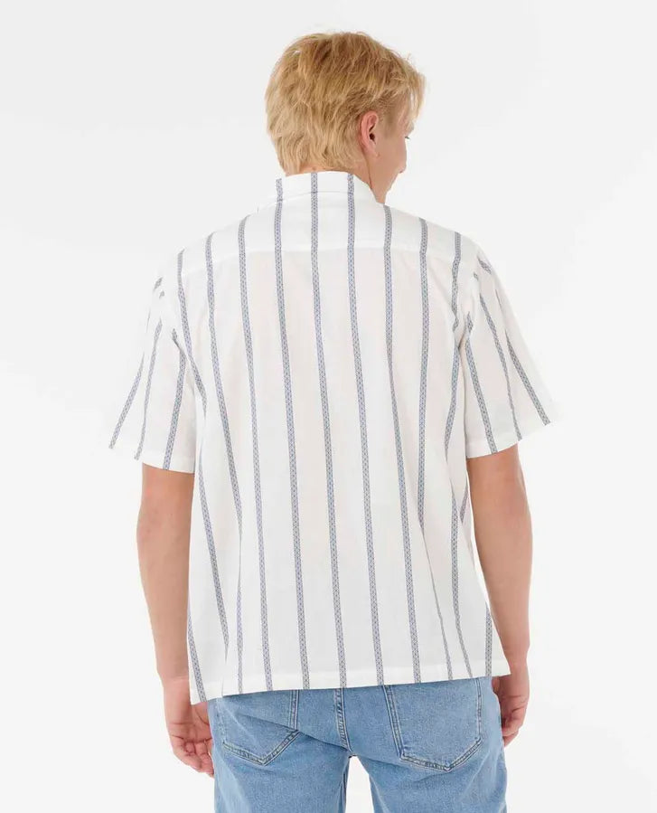 Classic Surf Stripe S/S Shirt - Bone