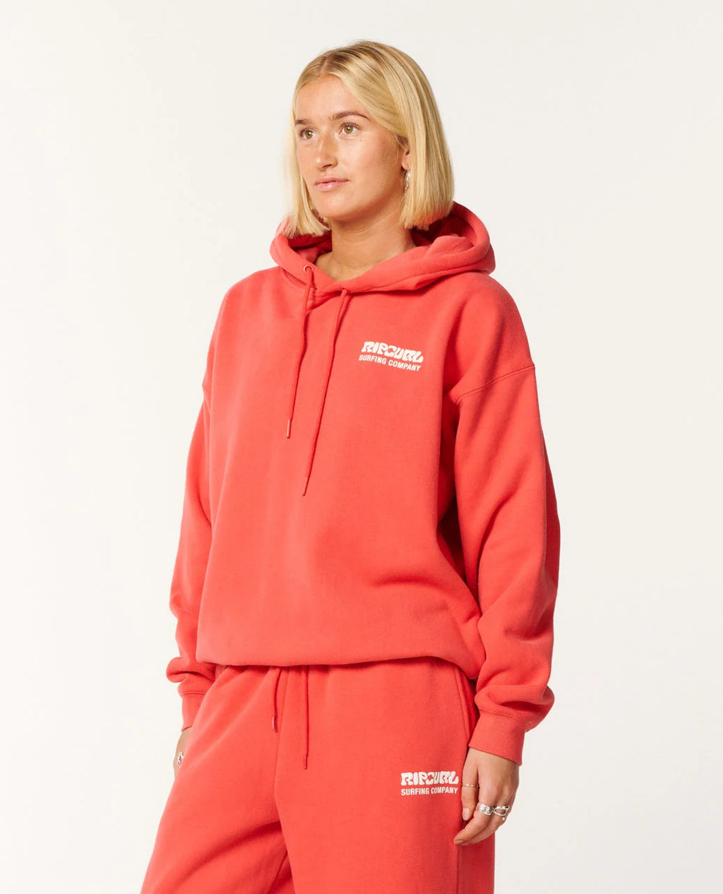 Surf Puff Heritage Hood - Deep Red