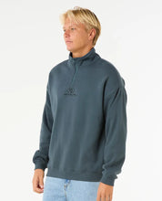 Load image into Gallery viewer, Pill. Icon 1/4 Zip Crew - Pine Night
