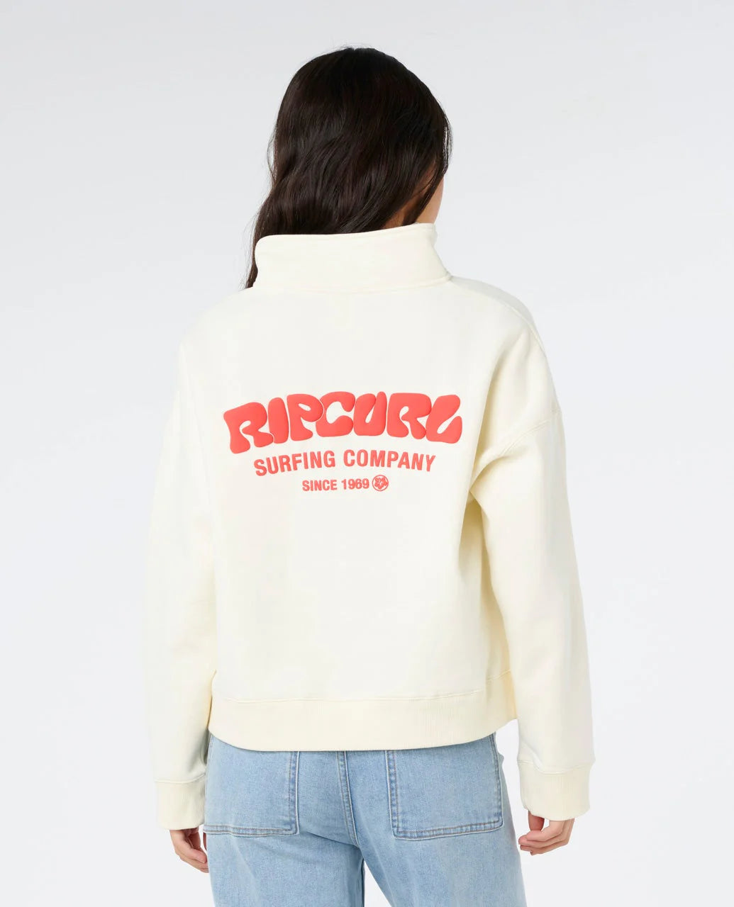 Surf Puff 1/4 Zip Crew