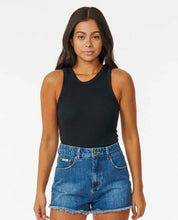 Load image into Gallery viewer, Classic Ribbed Tank - Black
