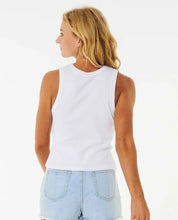 Load image into Gallery viewer, Classic Ribbed Tank - Optical White
