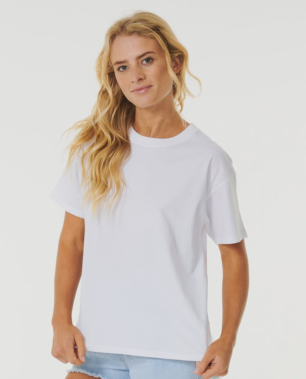 CLASSIC RELAXED TEE-OPTICAL WHITE