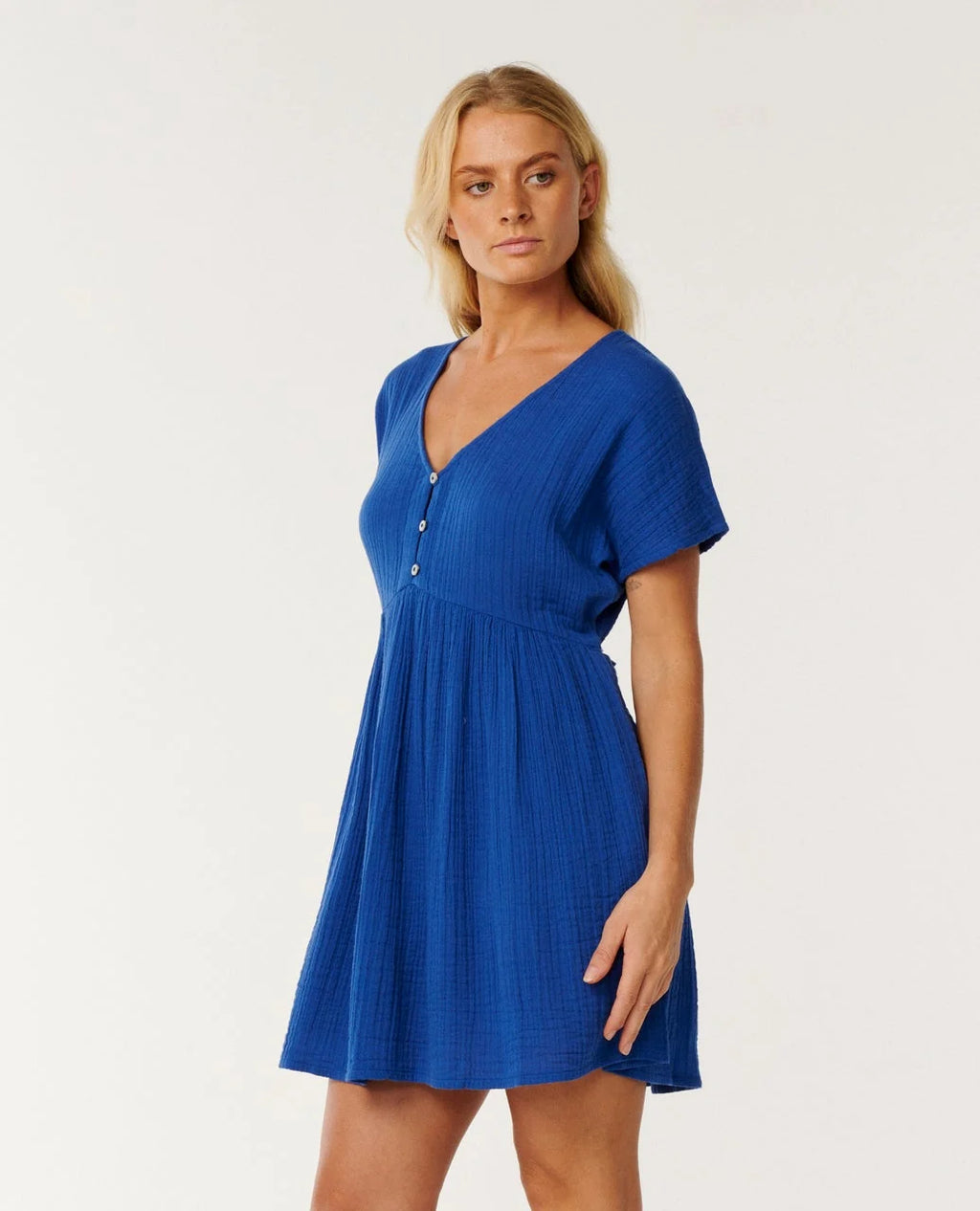 Premium Surf S/S Dress - Blue
