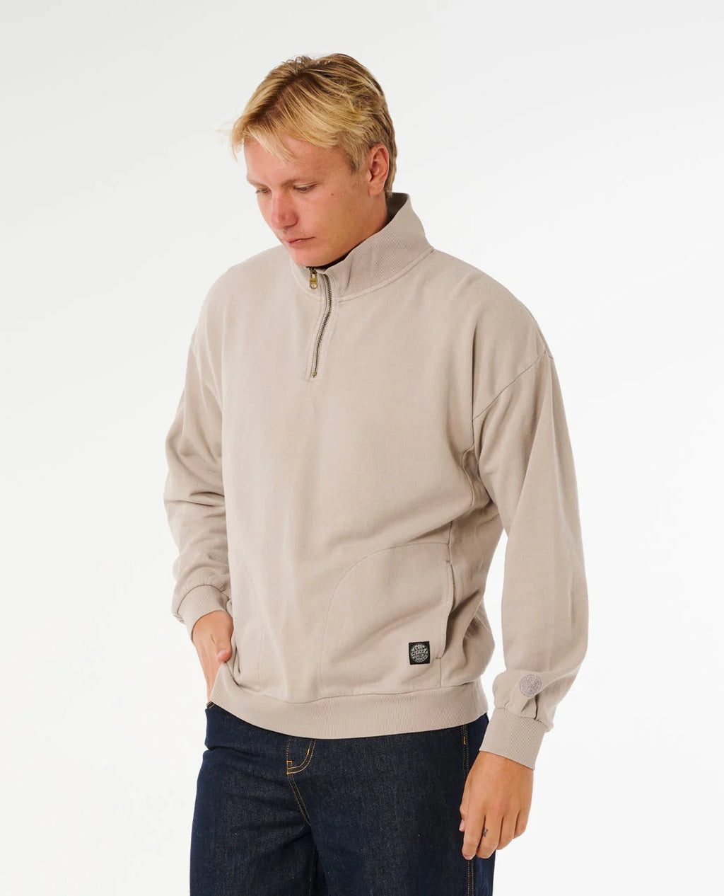 Premium Surf 1/4 Zip Crew