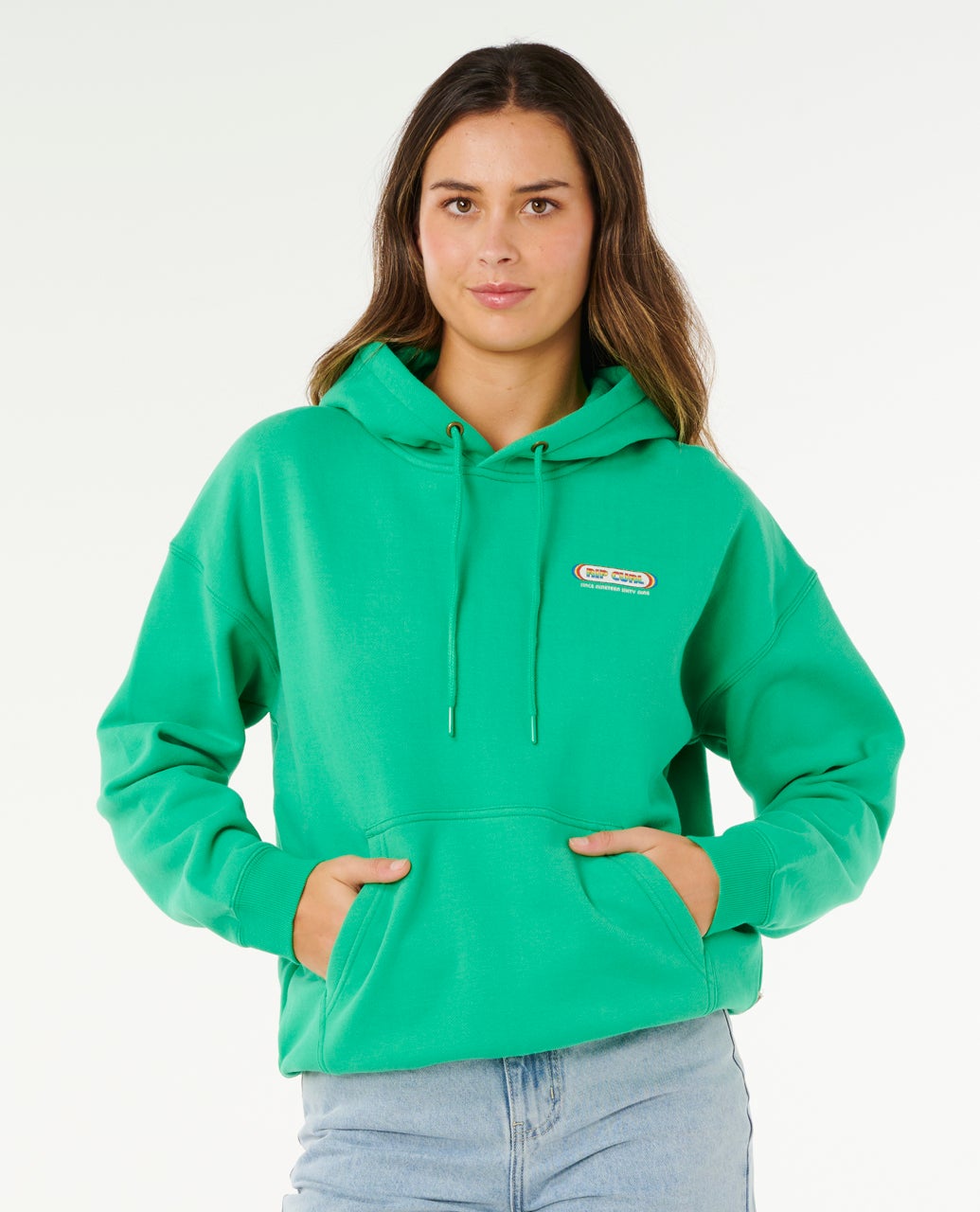 Surf Revival Heritage Hood - Bright Green