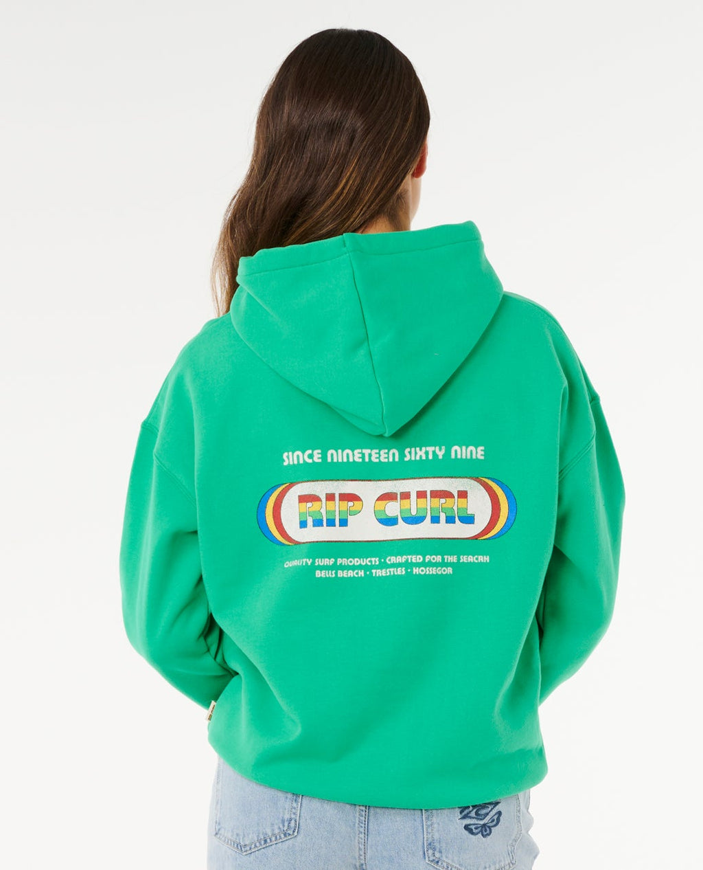 Surf Revival Heritage Hood - Bright Green