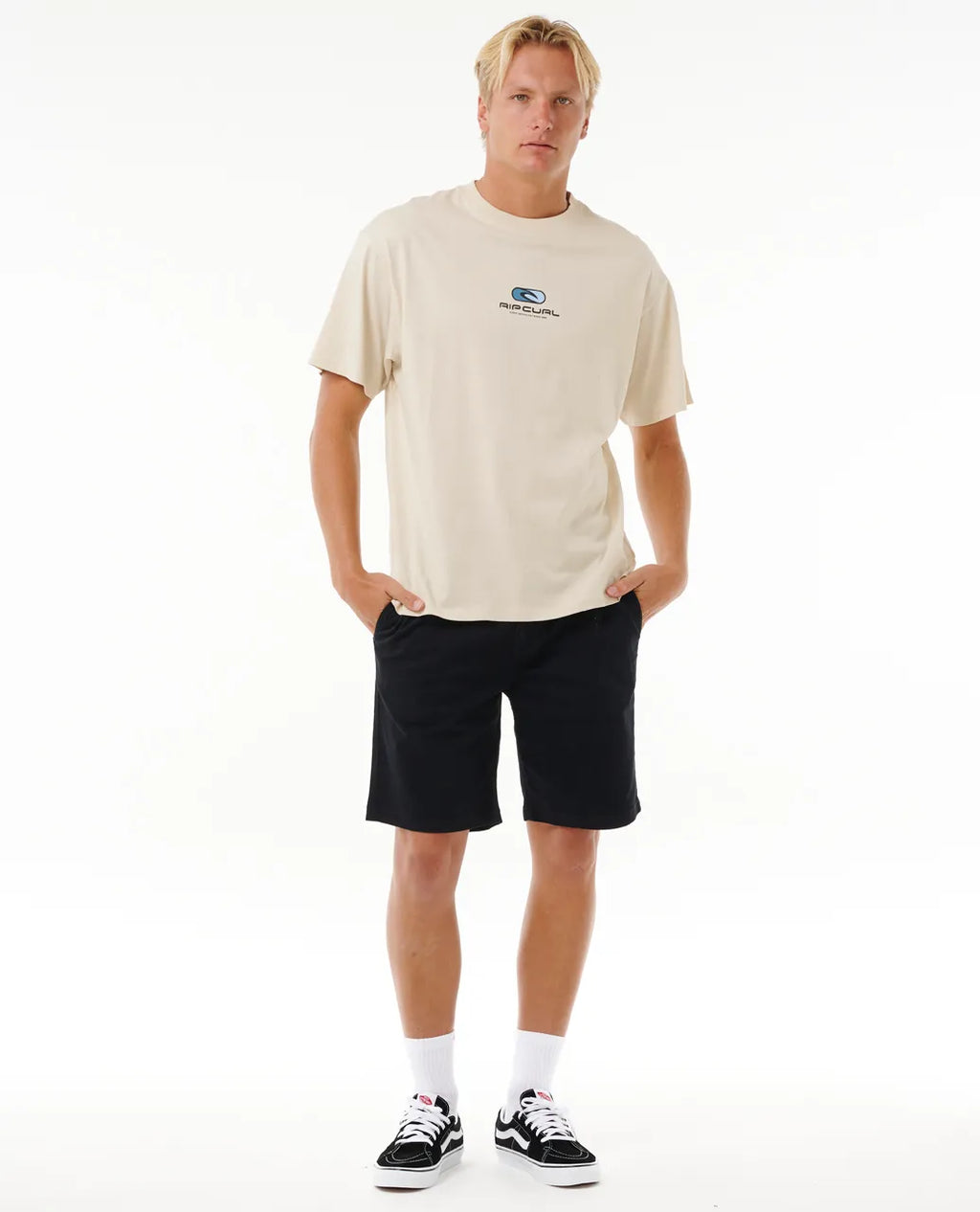 Pill Icon Tee - Vintage White