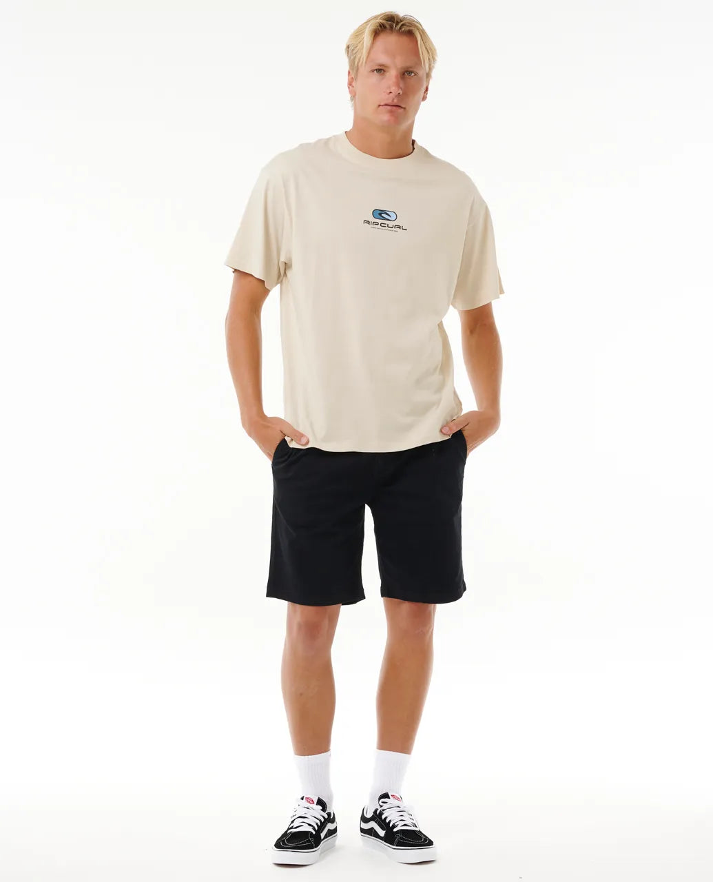 Pill Icon Tee - Vintage White
