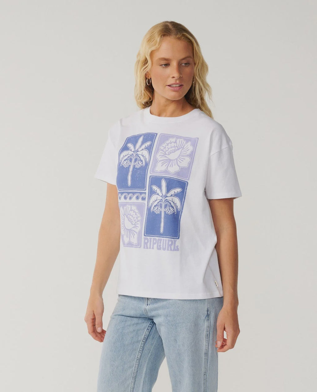 Bossa Nova Relaxed Tee - White