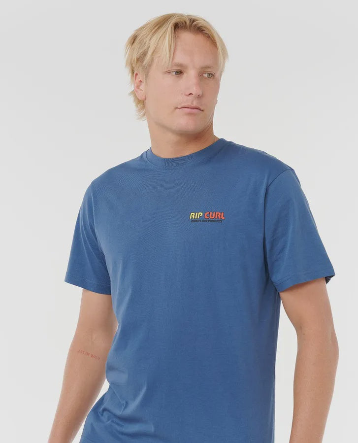 Surf Revival Lined Up Tee