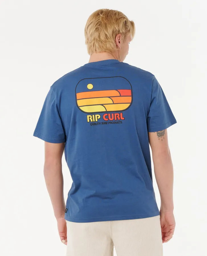 Surf Revival Lined Up Tee