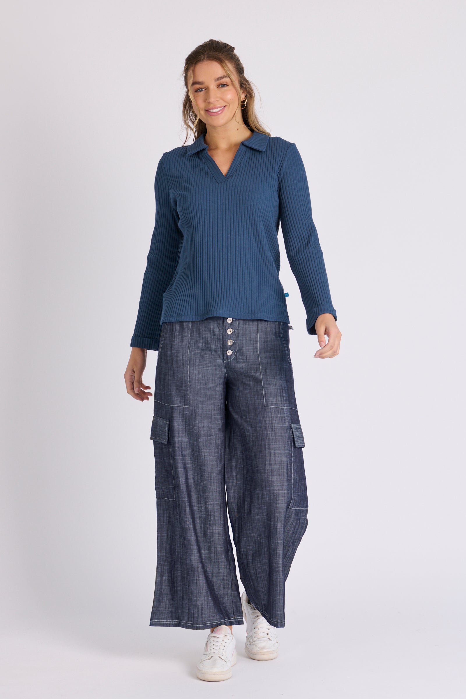 Long Sleeve Rib Tee