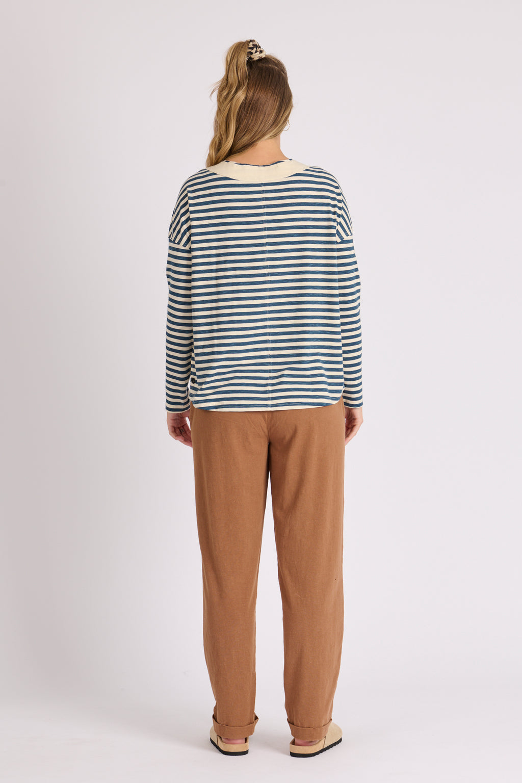 V-Neck Seam Front Top