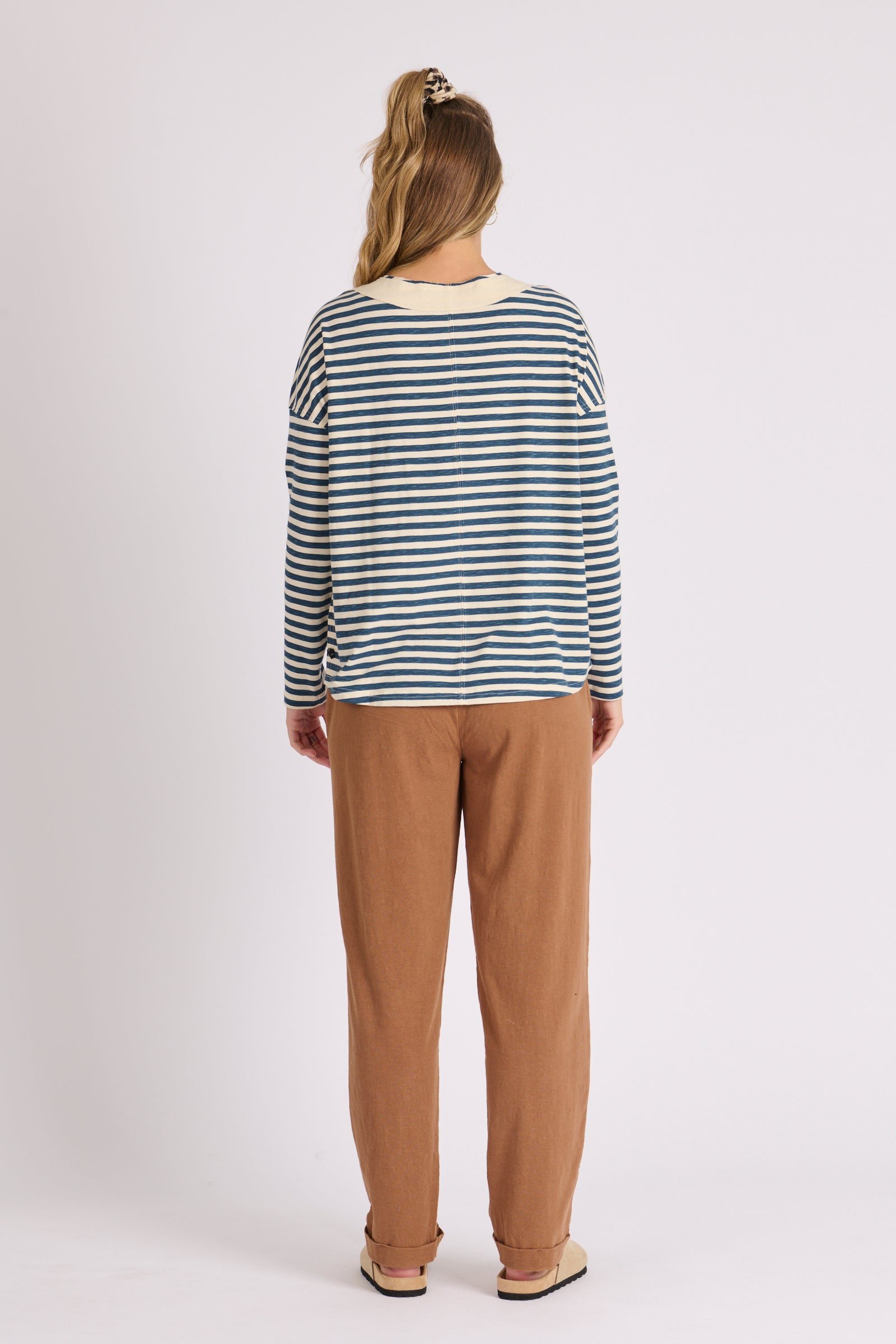 V-Neck Seam Front Top