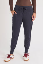 Load image into Gallery viewer, Waist Detail Jogger - Washed Navy
