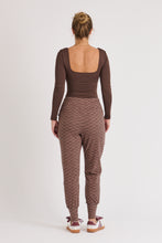 Load image into Gallery viewer, Waist Detail Jogger - Chocolate
